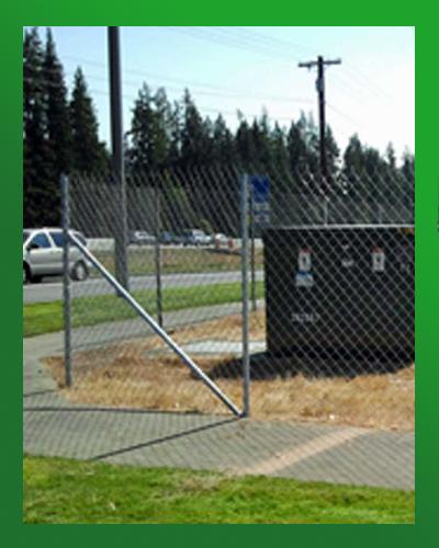 Driven Post Driven Post Fence - Emerald City Statewide Fence Rental
